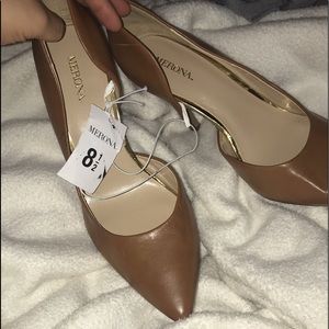 Cognac/Nude Heels